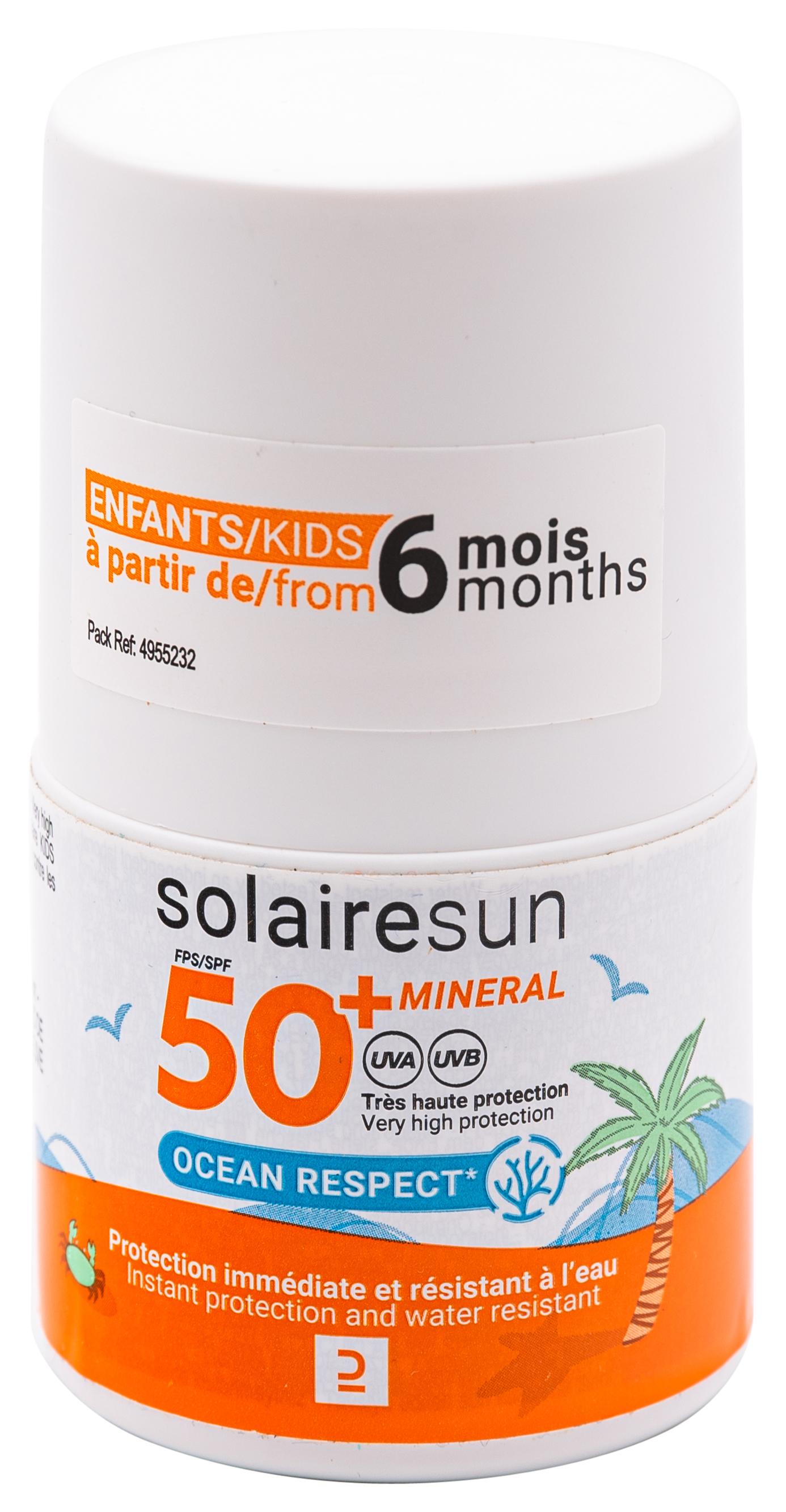 DECATHLON Roll on solairesun mineral SPF 50+